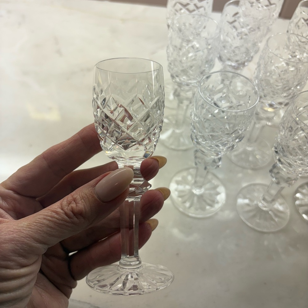 Waterford Crystal Clear Wine Glass Set